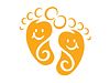 Smiling Happi Feet Reflexology logo